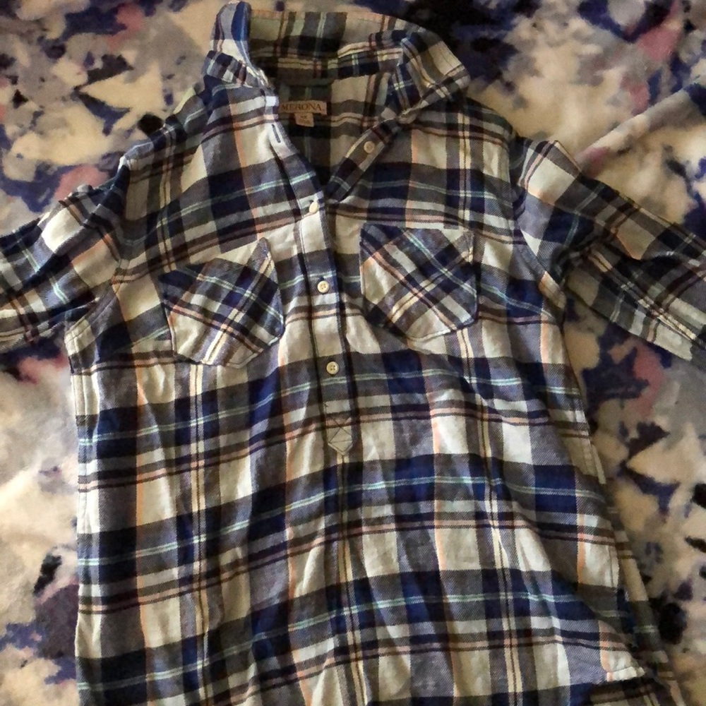 Merona flannel xtra-small